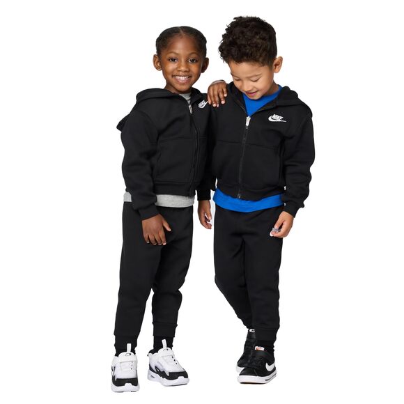 Club Fleece Front Zip Hoodie and Jogger Pants 2-Piece Outfit Set